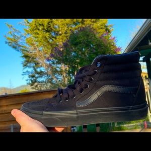 Black High Top Vans